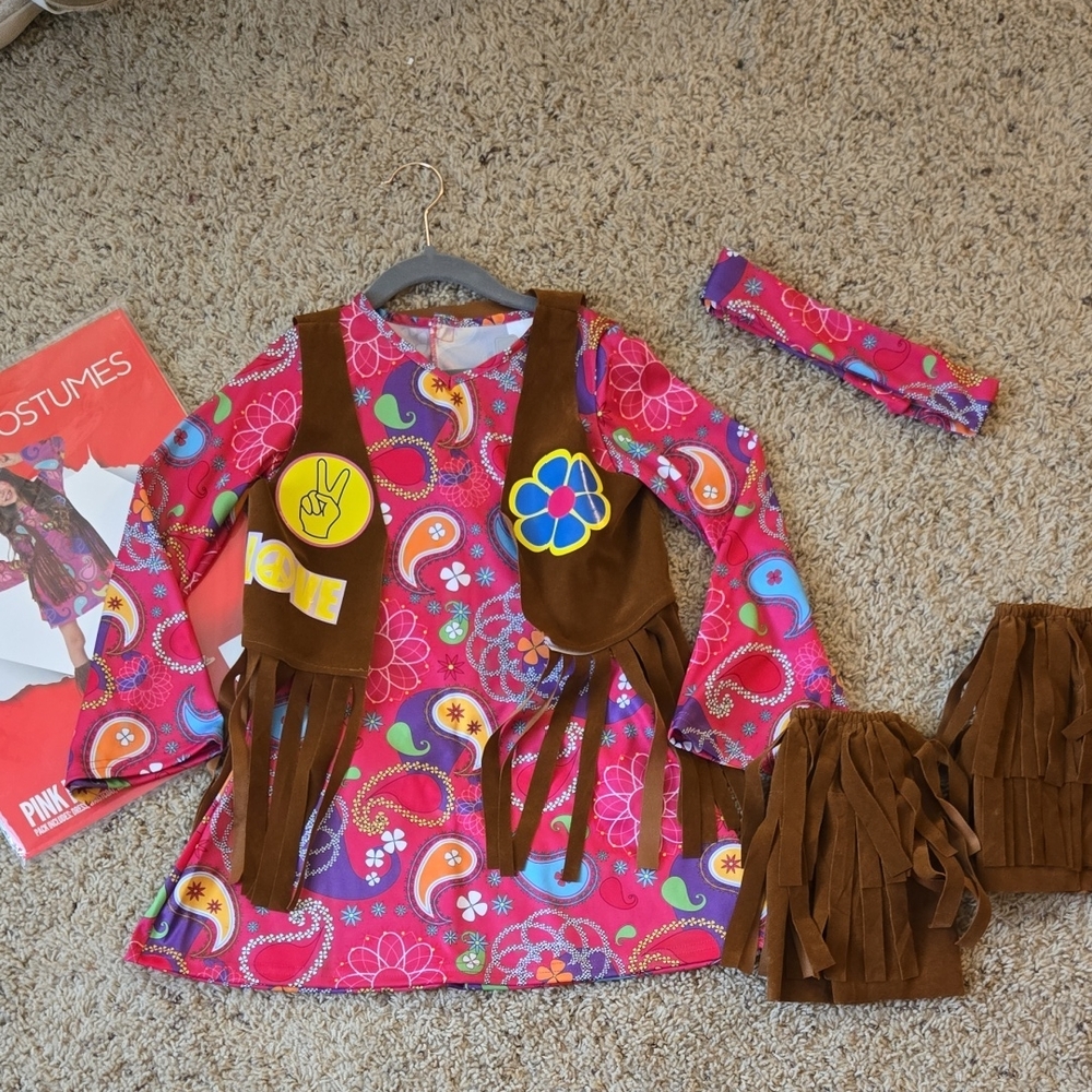 Kids' Pink and Brown Costume Set